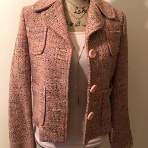 GAP Pink Tweed Jacket